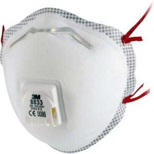 8833 MASCARILLA MOLDEADA FFP3 R CON VÁLVULA