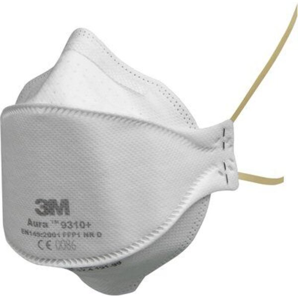 9310 MASCARILLA PLEGABLE FFP1 SIN VÁLVULA