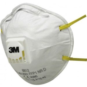 8812 MASCARILLA DESECHABLE FFP1S CON VÁLVULA