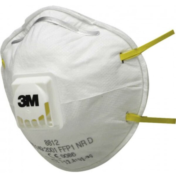 8812 MASCARILLA DESECHABLE FFP1S CON VÁLVULA