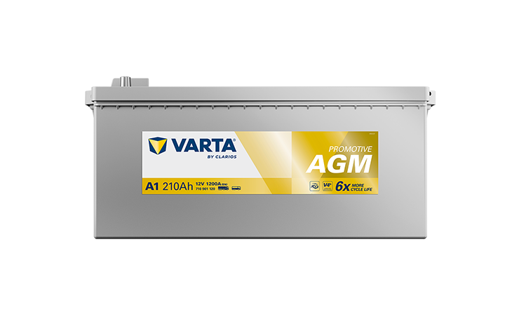 BATERIA VARTA PROMOTIVE AGM A1 210AH 1200A - Imagen 3
