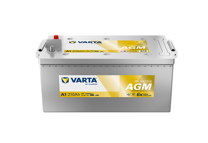BATERIA VARTA PROMOTIVE AGM A1 210AH 1200A