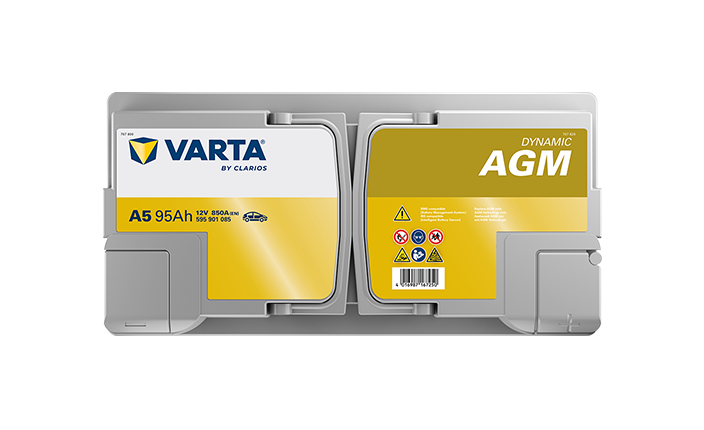 BATERIA VARTA DYNAMIC AGM A5 95AH 850A - Imagen 4
