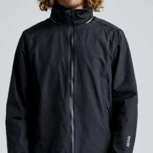 CREW WARM SLAM HOODED JACKET - BLACK