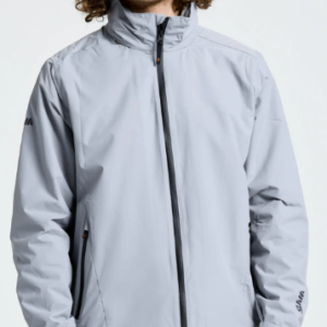 CREW WARM SLAM HOODED JACKET - LIGHT GREY