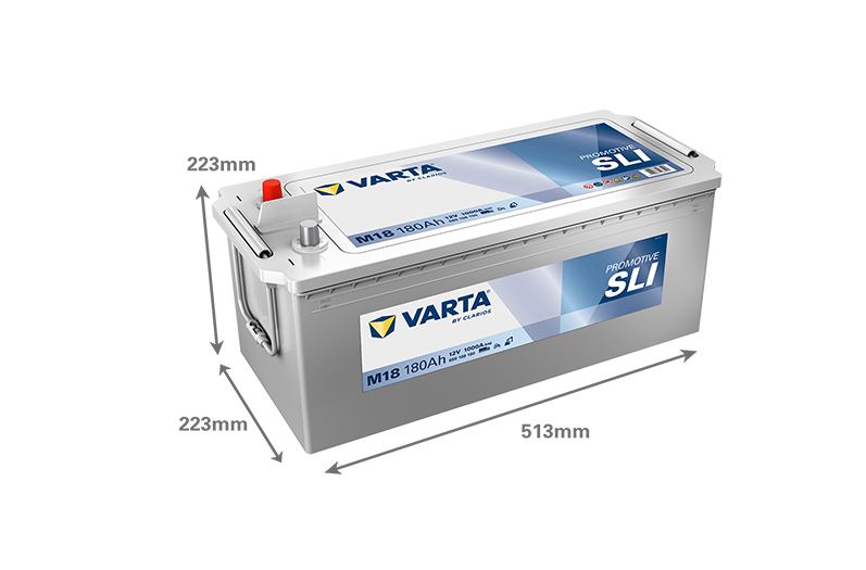 BATERIA VARTA PROMOTIVE SLI M18 180AH 1000A - Imagen 2