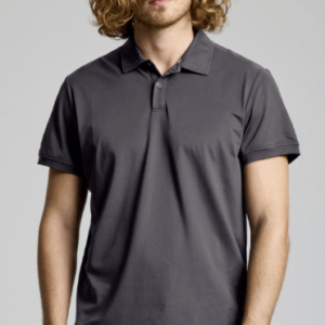 TECH PIQUE POLO SS SLAM - DARK GREY