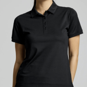 WS TECH PIQUE POLO SS SLAM - BLACK