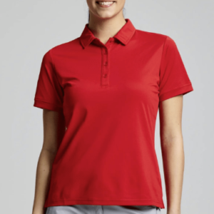 WS TECH PIQUE POLO SS SLAM - RED