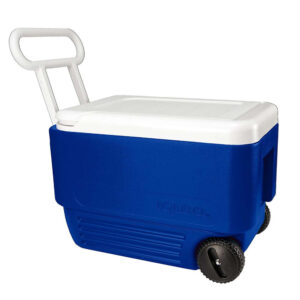 Nevera Igloo Wheelie Cool 38 — Azul c/ruedas · 36 L